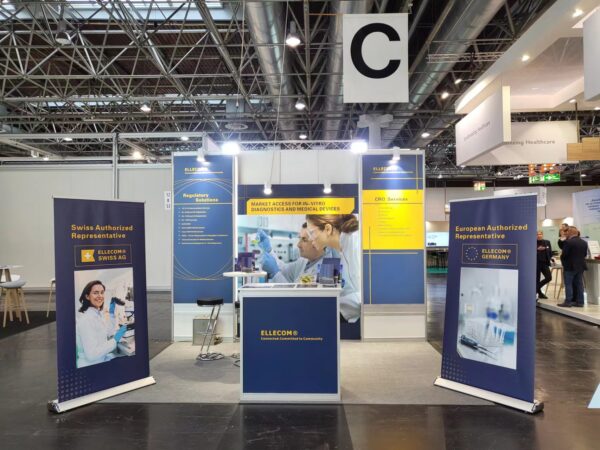 Our booth at Medica 2022